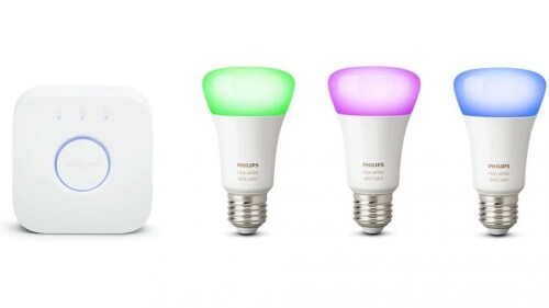 Philips Hue White and Colour Ambiance E27 Starter Kit Version 3 HUEKITMK