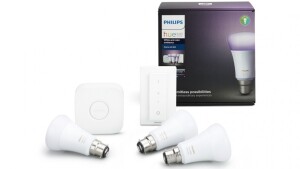 Philips Hue White and Colour Ambiance B22 Starter Kit HUEKITMK3B22