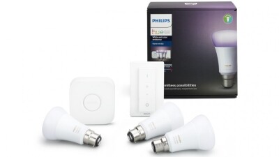 Philips Hue White and Colour Ambiance B22 Starter Kit HUEKITMK3B22