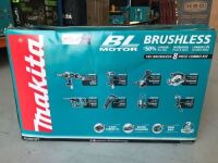 Makita 18v Brushless 8-piece Combo Kit