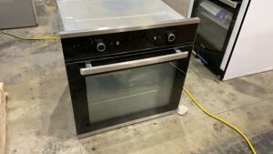 DNL Euromaid 600mm Pyrolytic Oven Stainless Steel & Black Glass Model EP12 - 2