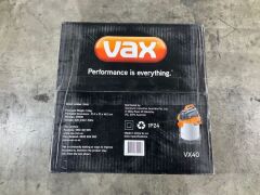 Vax Wet and Dry Vacuum Cleaner - 20L VX40 - 8