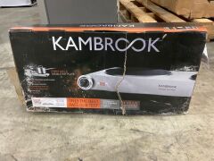 Kambrook Portable Double Ceramic Hot Plate KHP120BSS - 2