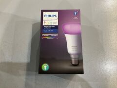 Philips Hue White and Colour Ambiance 9W B22 Bulb with Bluetooth HUEWCAB22BT - 2