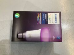 Philips Hue White and Colour Ambiance 9W B22 Bulb with Bluetooth HUEWCAB22BT - 2