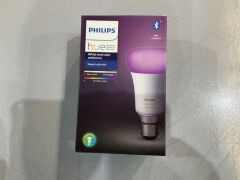 Philips Hue White and Colour Ambiance 9W B22 Bulb with Bluetooth HUEWCAB22BT - 2