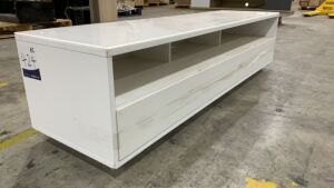 Tauris TV Cabinet White SUAVE1500WHT - 2