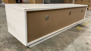 Tauris TV Cabinet White SUAVE1500WHT - 5