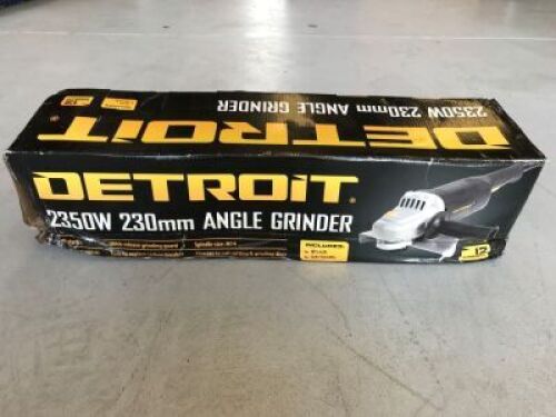 Detroit 230mm Angle Grinder