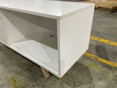 Tauris Nova 1200mm TV Cabinet White NOVA1200WHT - 8