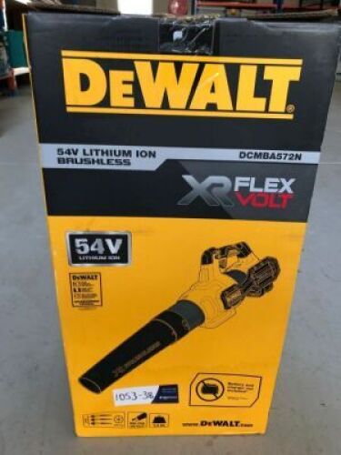 DeWalt 54v Cordless Blower