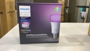 Philips Hue White and Colour Ambiance 9W A60 E27 Starter Kit with Bluetooth HUEWCAE27KITBT - 2