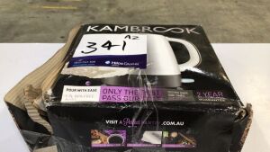 Bundle of Kambrook Pour with Ease 1.7L Kettle KKE280WHT and Sunbeam Maestro 1L Compact Kettle KEM1100SS - 6