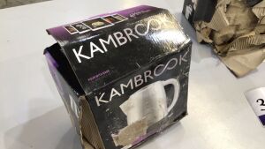 Kambrook A Perfect Fit 4 Slice Wide Slot Toaster White KTA140WHT and Kambrook Pour with Ease 1.7L Kettle KKE280WHT - 3