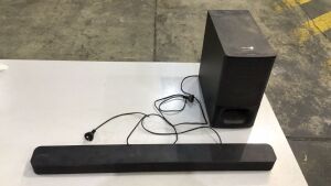 Sony 2.1 Channel 320W Soundbar with Powerful Wireless Subwoofer HTS350 - 2