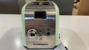 KitchenAid 2 Slice Toaster - Pistachio 5AKMT223PT - 5