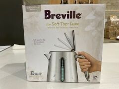 Breville The Soft Top Luxe 1.7L Kettle - Almond Nougat BKE735ALM4JAN1 - 2