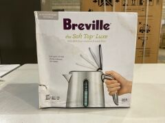 Breville The Soft Top Luxe 1.7L Kettle - Black Stainless Steel BKE735BST4JAN1 - 2