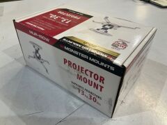 Monster Projector Mount - White MUP-150W - 5