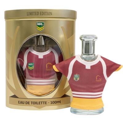 NRL Fragrance Brisbane Broncos Eau De Toilette 100ml Spray 2017