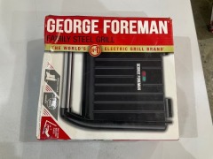 George Foreman Family Steel Grill GR25042AU - 2