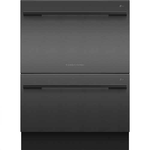 Fisher &Paykel Black Stainless Steel Double Dishdrawer Dishwasher DD60DDFB9