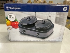 Westinghouse 2 x 2.5L Slow Cooker WHSC06KS - 2