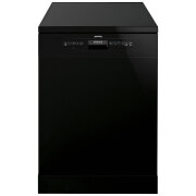 Smeg 60cm Freestanding Black Dishwasher