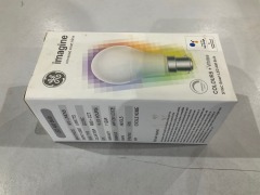 4 x GE Imagine Sync Colours + Whites A60 B22/BC Bulb 13231L - 5