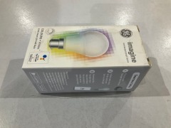 4 x GE Imagine Sync Colours + Whites A60 B22/BC Bulb 13231L - 3