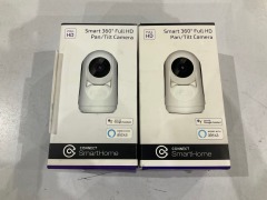 2 x Connect SmartHome Smart 360° Full HD Pan/Tilt Camera CSH-360IPCB - 2