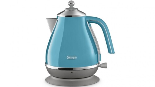 DeLonghi 1.7L Icona Capitals Kettle - Lisbon Azure KBOC2001AZ