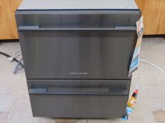 Fisher &Paykel Black Stainless Steel Double Dishdrawer Dishwasher DD60DDFB9 - 3