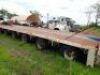 1983 Drake 7 Rows of 8 Platform Low Loader Trailer - 14