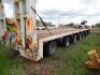 1983 Drake 7 Rows of 8 Platform Low Loader Trailer - 18
