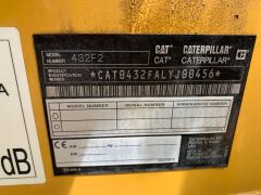 2016 Caterpillar 432F2 Backhoe Loader, 1046.7 Hours - 18