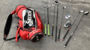 Used Srixon Bag with 7 x Clubs - 2