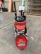 Used Srixon Bag with 7 x Clubs