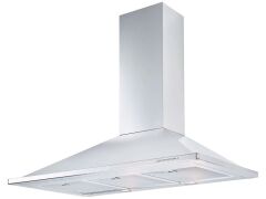 Delonghi 90cm Canopy Rangehood - Stainless Steel