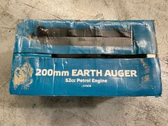 200mm Earth Auger 52cc Petrol Engine - 6