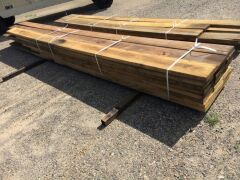 Structural Hardwood Timber 250mm x 50mm x 114.1 lineal meters (approx) Mixed lengths - 3