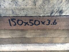 F17 Structural Hardwood 18 lengths @ 150mm x 50mm x 3.6m (approx) - 5