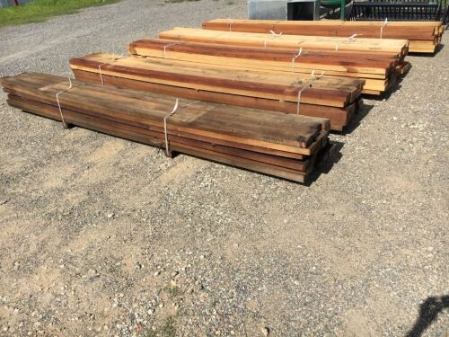 F17 Structural Hardwood 24 lengths @ 125mm x 50mm x 4.2m (approx)