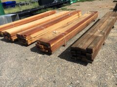 F17 Structural Hardwood 24 lengths @ 125mm x 50mm x 4.2m (approx) - 2