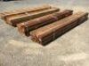 F17 Structural Hardwood 24 lengths @ 125mm x 50mm x 3.6m (approx) - 2
