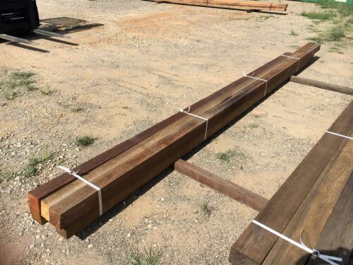 Structural Hardwood Timber 100mm x 100mm x 30.6 lineal meters (approx)