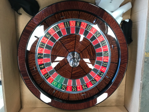 Cammegh Mercury 360 Mahogany Roulette Wheel