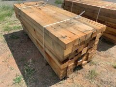 Structural Hardwood Timber 56 lengths @ 100mm x 75mm x 1.8m (approx) - 3