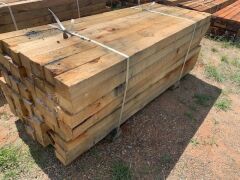 Structural Hardwood Timber 56 lengths @ 100mm x 75mm x 1.8m (approx) - 4