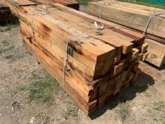Structural Hardwood Timber 56 lengths @ 100mm x 75mm x 1.8m (approx) - 4